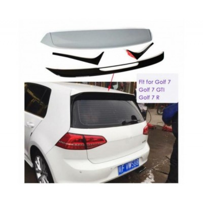 Volkswagen Golf 7 - 7.5 (2012 Sonrası) GTI Spoiler 4 Parça (Plastik)